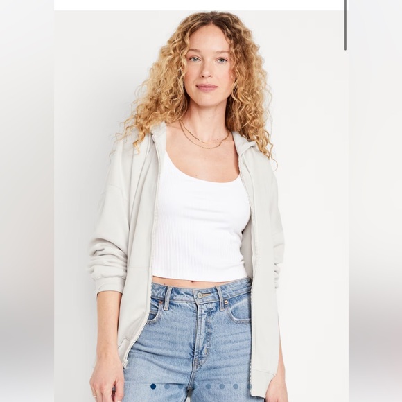 OLD NAVY CREAM HOODIE - Picture 3 of 7